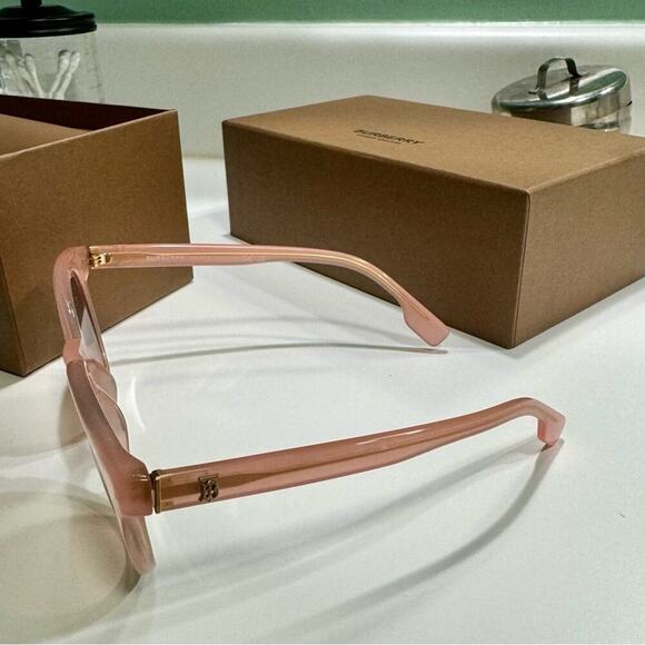 Burberry Phantos 52mm Sunglasses Pink Brown Gradient - Picture 9 of 16